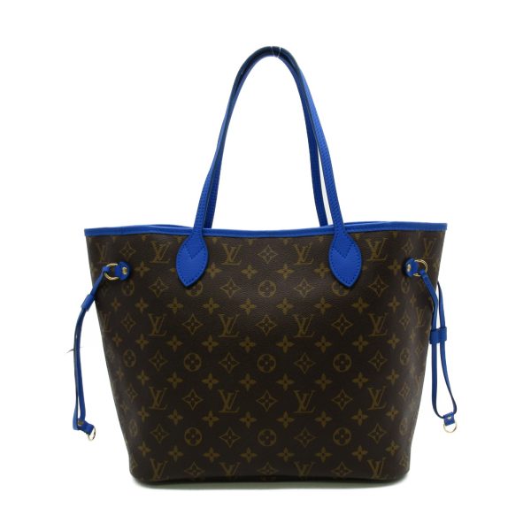 2 Louis Vuitton Neverfull MM Tote Bag PVC Coated Canvas Monogram