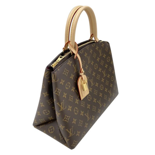 2 Louis Vuitton Handbag Shoulder Bag Grand Palais MM Monogram Padlock