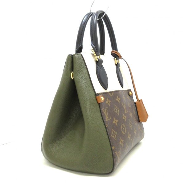 2 Louis Vuitton Fold PM Tote Bag Claim X Khaki X Noir Monogram Canvas