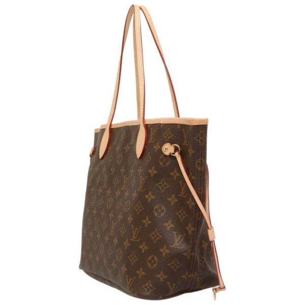 2 Louis Vuitton Tote Bag Monogram Neverfull MM