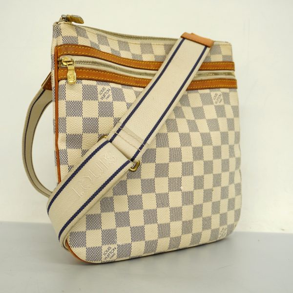 2 Louis Vuitton Shoulder Bag Damier Azur Pochette Bosphore