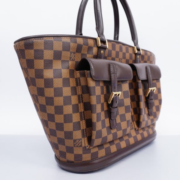 2 Louis Vuitton Tote Bag Damier Manosque GM