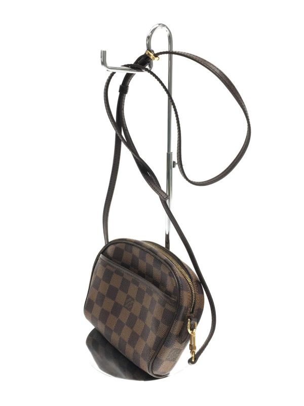 2 Louis Vuitton Pochette Ipanema Damier Ebene Brown