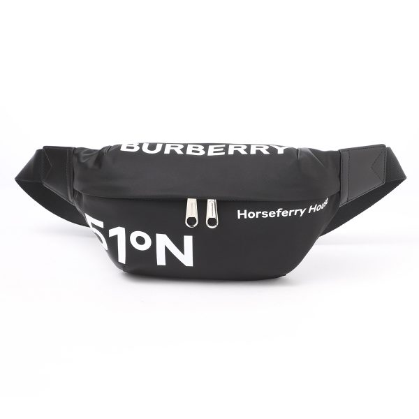 2 Burberry Nylon Sonny BumBag Black