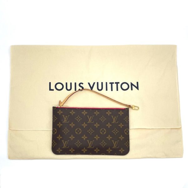 2000003246902280 14 Louis Vuitton Tote Bag Monogram Neverfull MM Brown Pouch