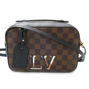 2021 1969 1 Louis Vuitton Aubagne Damier Shoulder Bag Brown