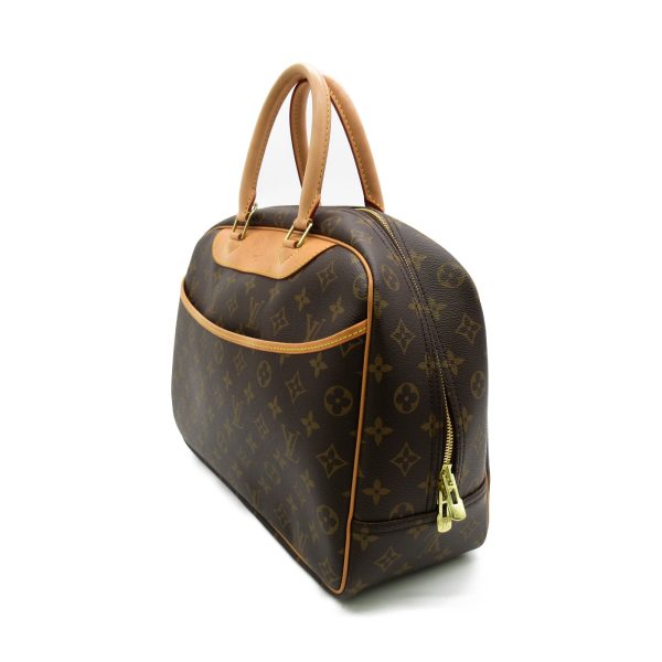 2101217163170 2 Louis Vuitton Deauville Handbag PVC Coated Canvas Monogram