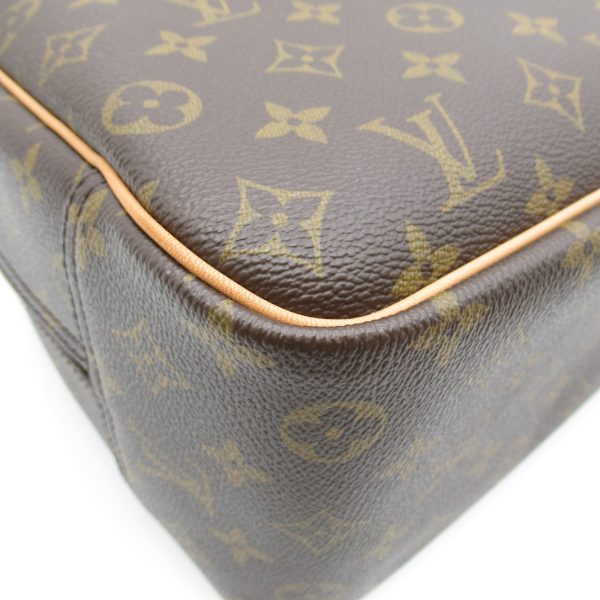 2101217163170 6 Louis Vuitton Deauville Handbag PVC Coated Canvas Monogram