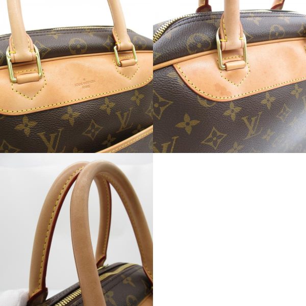 2101217163170 7c Louis Vuitton Deauville Handbag PVC Coated Canvas Monogram