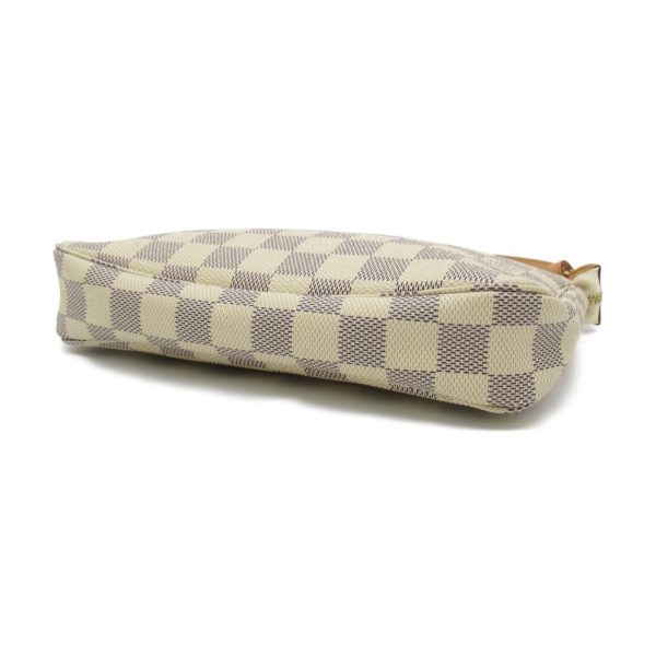 2101217189507 4 Louis Vuitton Pochette Accessoires Pouch Bag PVC Coated Canvas Damier Azur