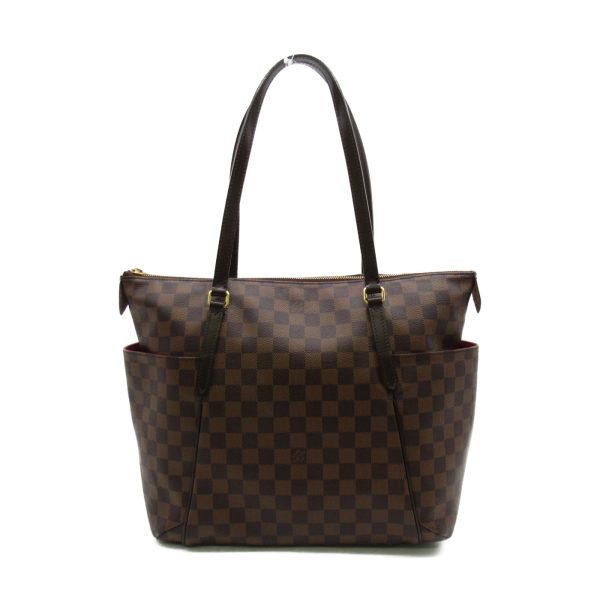 2104102160889 1 Louis Vuitton Totally MM Shoulder Bag PVC Coated Canvas