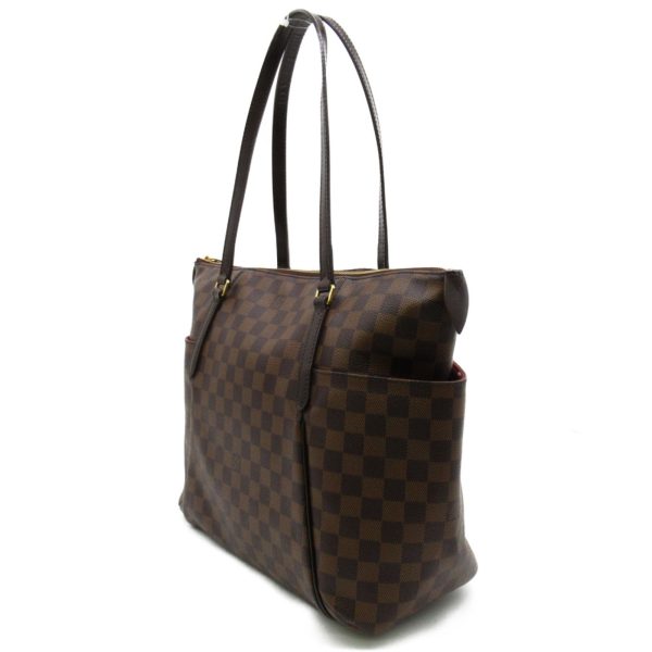 2104102160889 2 Louis Vuitton Totally MM Shoulder Bag PVC Coated Canvas