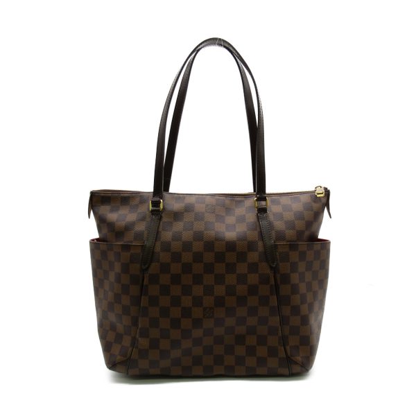 2104102160889 3 Louis Vuitton Totally MM Shoulder Bag PVC Coated Canvas