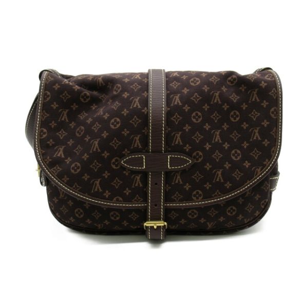 2118400085591 3 Louis Vuitton Monogram Mini Run Canvas Saumur 30 Shoulder Bag