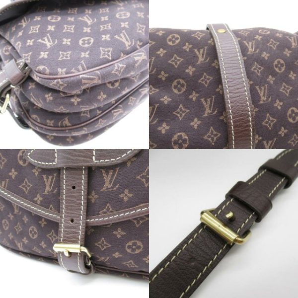 2118400085591 6c Louis Vuitton Monogram Mini Run Canvas Saumur 30 Shoulder Bag