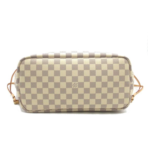 2118700041075 5 Louis Vuitton Damier Azur Neverfull MM Shoulder Bag