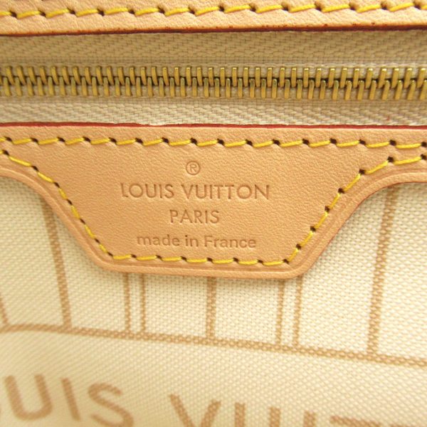 2118700041075 9 Louis Vuitton Damier Azur Neverfull MM Shoulder Bag