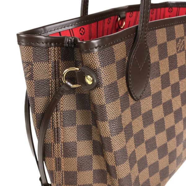 2300035965885 4 Louis Vuitton Neverfull PM Damier Canvas Tote Bag