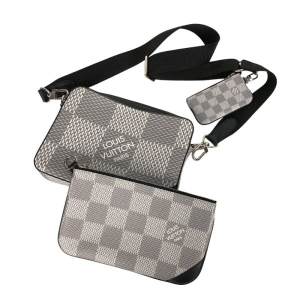 2300036907273 3 Louis Vuitton Trio Messenger Damier Graphite Shoulder Bag