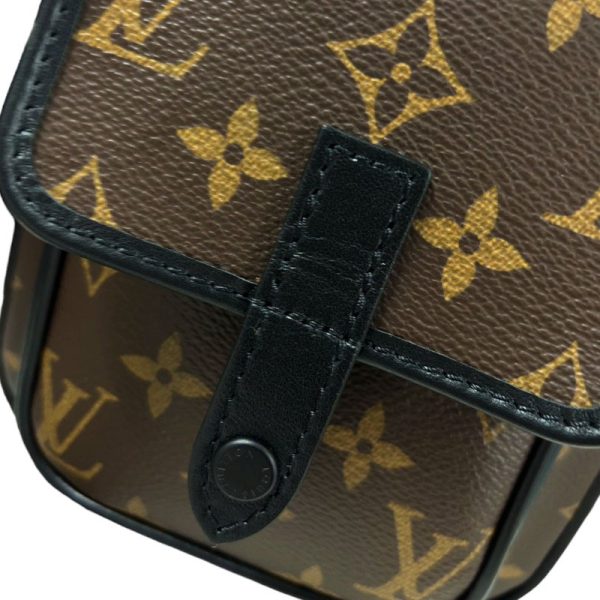 2300037106903 08 Louis Vuitton Christopher Wearable Wallet Monogram Macassar Shoulder Bag