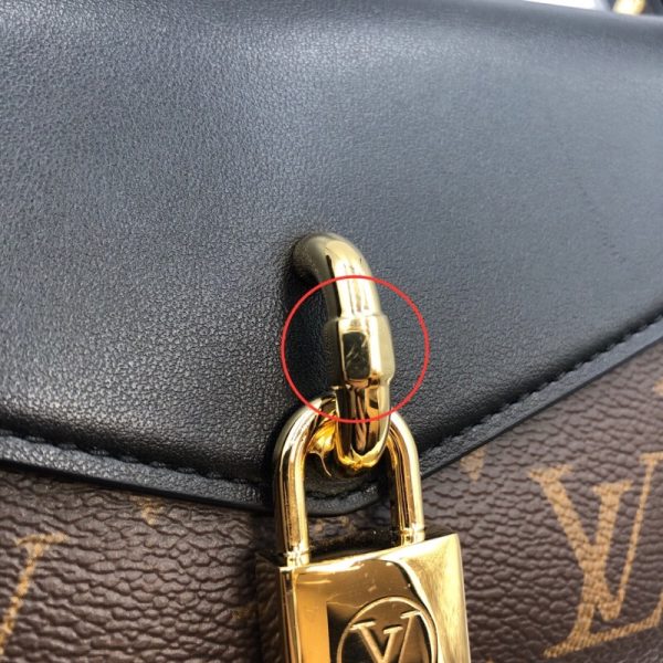 2300037108426 12 Louis Vuitton Padlock On Strap Monogram Canvas Shoulder Bag Noir