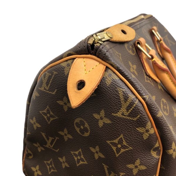 2300037108457 13 Louis Vuitton Monogram Canvas Speedy Boston Bag