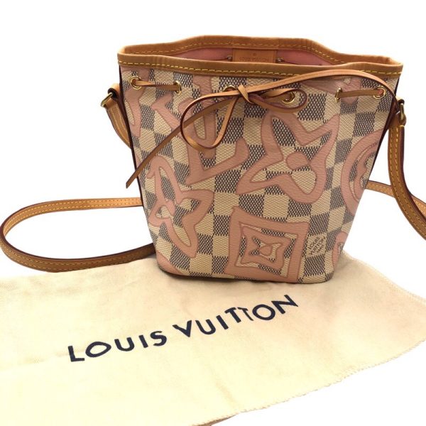 2300037108792 6 Louis Vuitton Nanonoe Damier Azur Canvas Shoulder Bag