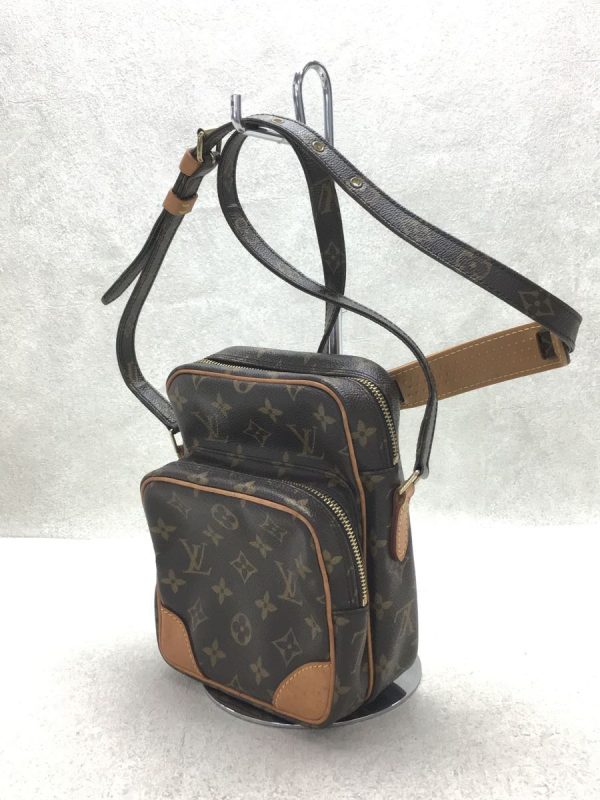 2300037171574 02 Louis Vuitton Shoulder Bag Leather Brown Overall Pattern