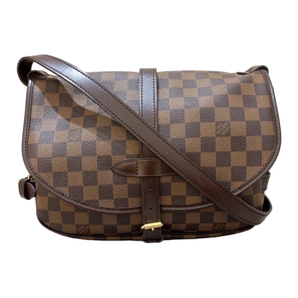 2300037283543 2 Louis Vuitton Saumur 30 Damier Canvas Shoulder Bag