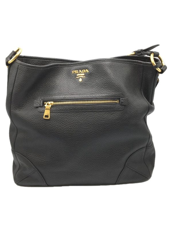 2332671240705 01 Prada Leather Shoulder Bag