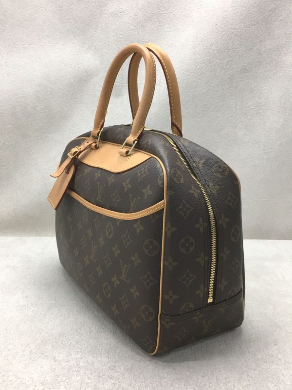 2340881162137 02 Louis Vuitton Deauville Monogram Brown PVC Overall Pattern