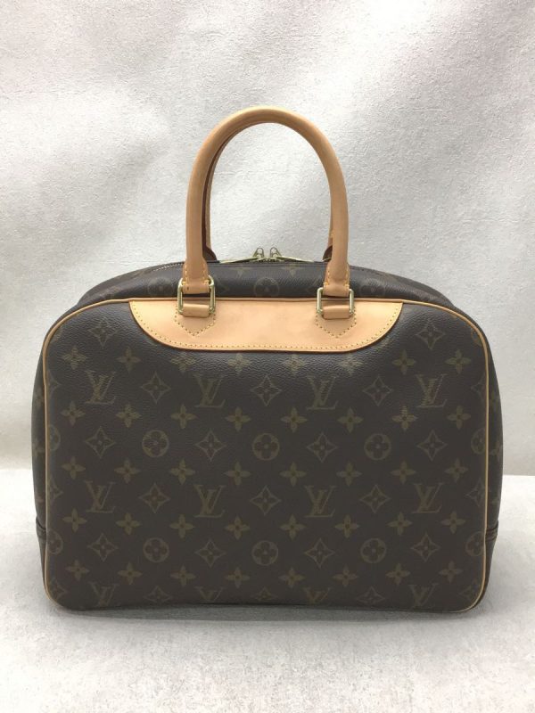 2340881162137 03 Louis Vuitton Deauville Monogram Brown PVC Overall Pattern