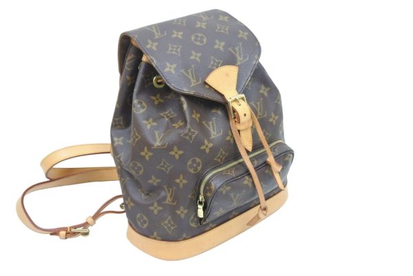 3 Louis Vuitton Rucksack Daypack Montsouris MM Backpack