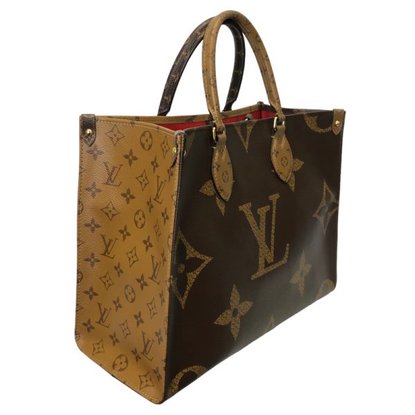 3 Louis Vuitton On The Go MM Monogram Giant Reverse Handbag