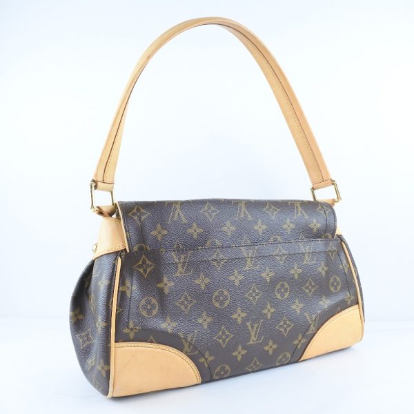 3 Louis Vuitton Beverly MM Shoulder Bag Monogram Canvas Brown