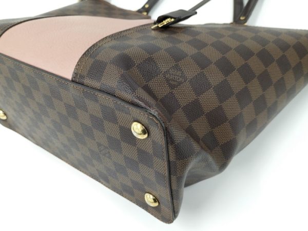 3 Louis Vuitton Jersey 2 Way Shoulder Bag Damier Magnolia