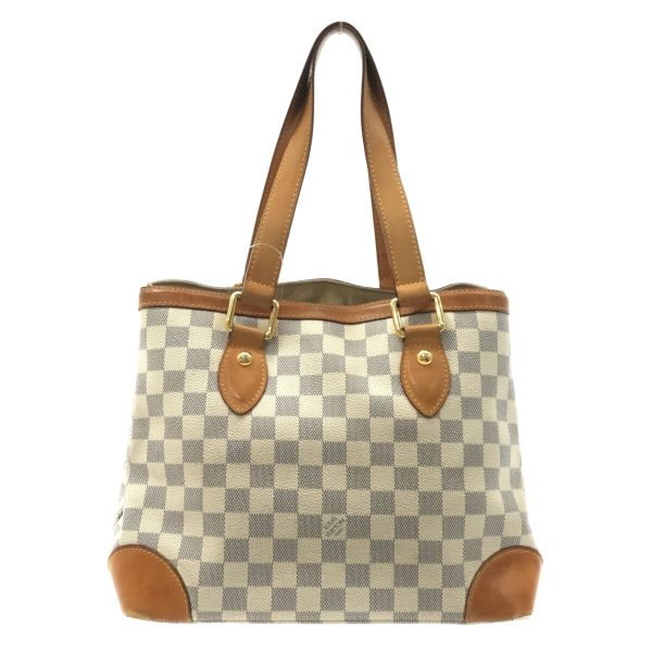 3 Louis Vuitton Hampstead PM Tote Bag Azure Damier Canvas