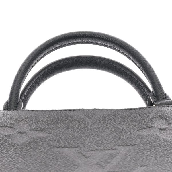 3 Louis Vuitton Monogram Emplant Petit Palais PM Noir