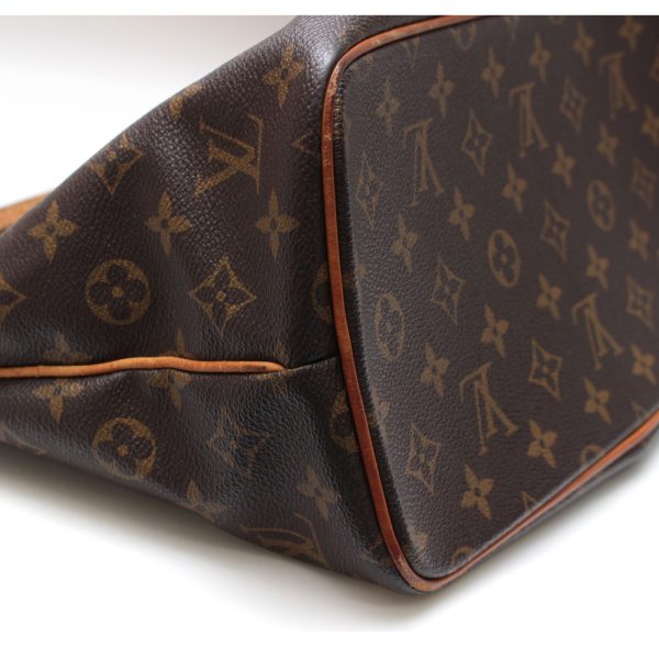 3 Louis Vuitton Palermo PM Monogram Handbag Brown