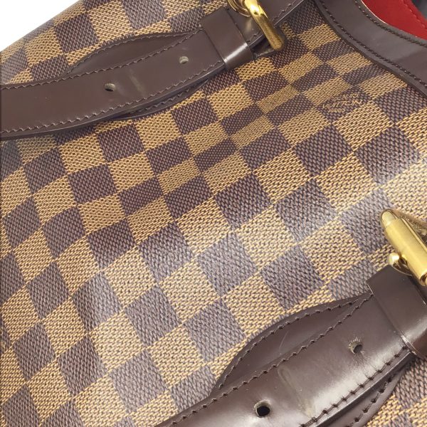 3 Louis Vuitton Hampstead MM Damier Ebene Canvas