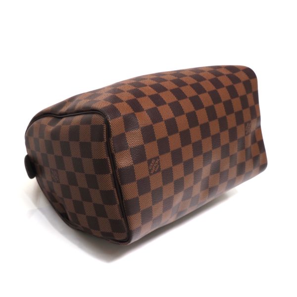 3 Louis Vuitton Speedy 25 Damier Ebene Brown