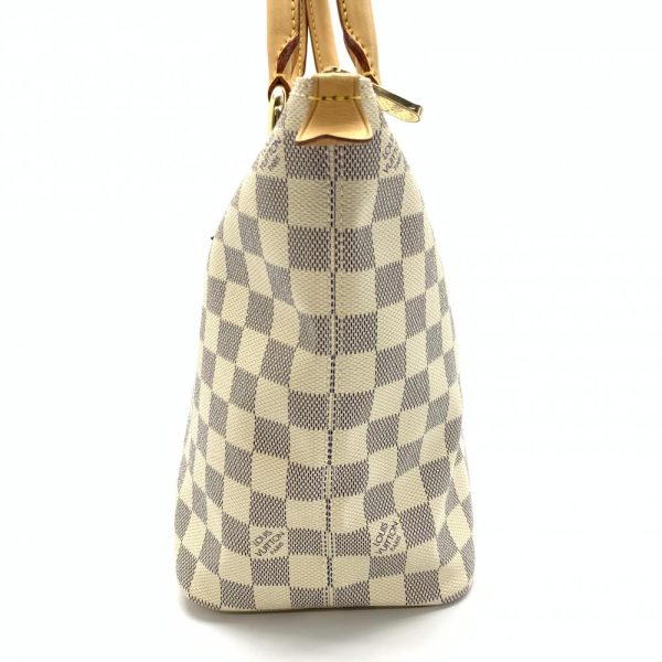 3 Louis Vuitton Saleya PM Damier Azur White Shoulder Bag