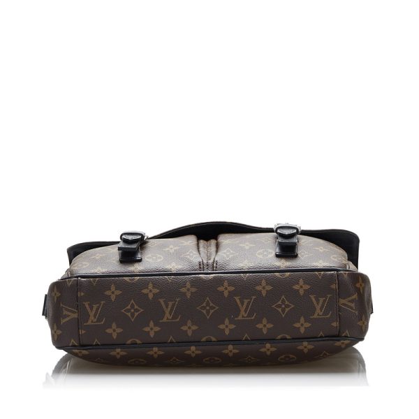 3 Louis Vuitton Monogram Macassar Christopher Messenger Crossbody Bag