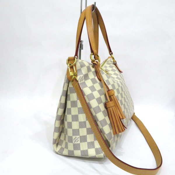 3 Louis Vuitton Damier Azur Limington 2 Way Bag