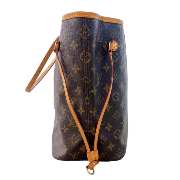 3 Louis Vuitton Neverfull MM Monogram Tote Bag Shoulder