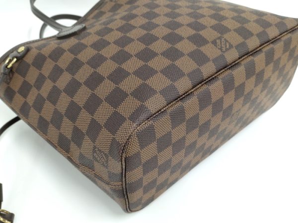 3 Louis Vuitton Neverfull PM Tote Bag Damier Ebene