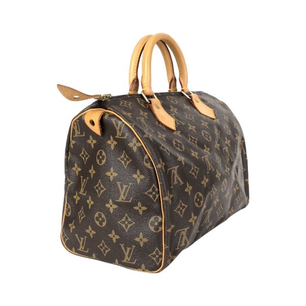 3 Louis Vuitton Speedy 30 Monogram Boston Bag