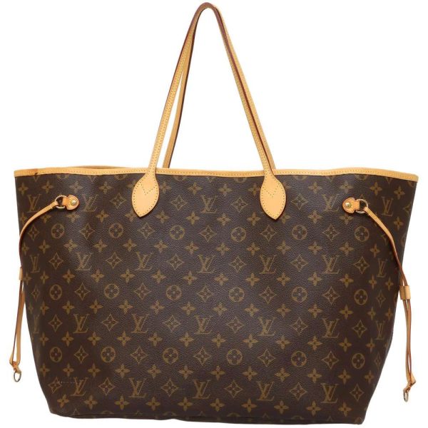 3 Louis Vuitton Tote Bag Monogram Neverfull GM