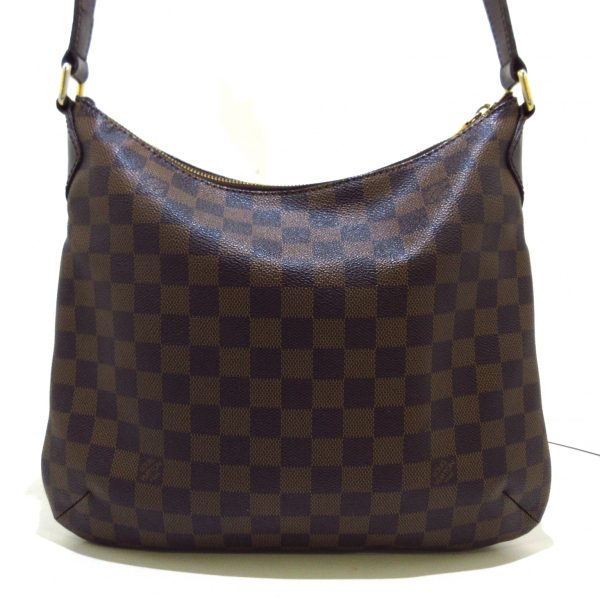 3 Louis Vuitton Bloomsbury PM Shoulder Bag Ebene Damier Canvas