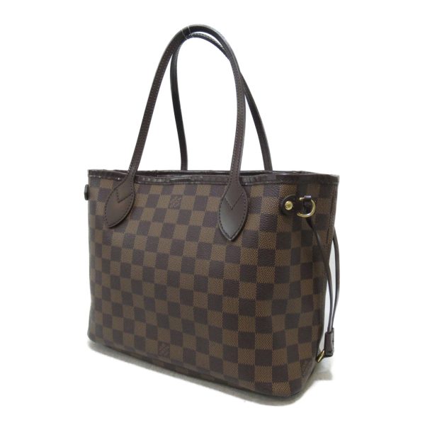 3 Louis Vuitton Neverfull MM Tote Coated Canvas Damier Ebene